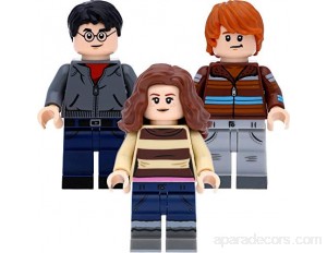 LEGO Harry Potter Mini figurines Harry Potter Harry Hermione Granger et Ron Weasley dans une boîte cadeau