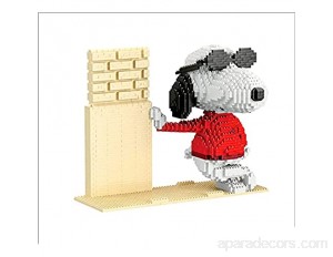 Mini Building Blocks Dog DIY Toys Jouets Snoopy Model Building Kit pour Enfants Kid