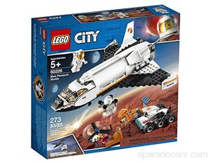 LEGO 60226 City La Navette Spatiale Jouet de Construction de vaisseaux spatiaux pour Enfants inspirés de la NASA avec Rover et Drone
