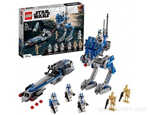 LEGO 75280 Star Wars Les Clone Troopers de la 501ème légion et Marcheur at-RT