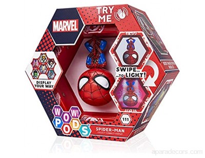 WOW! PODS Avengers – Spider-Man Spider-Man | Figurine de Super-héros Officiel Marvel à tête Flottante | Jouet à Collectionner