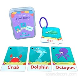 Ashley GAO Une boîte de cartes pour l'apprentissage précoce des enfants carte de mémoire cognitive jouet éducatif pour l'éveil de bébé carte d'apprentissage