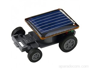 Easyeeasy Gadget de Voiture Solaire la Plus Petite Mini Voiture de Jouet à énergie Solaire R Jouet éducatif à énergie Solaire Energia Solaire Enfants Jouets