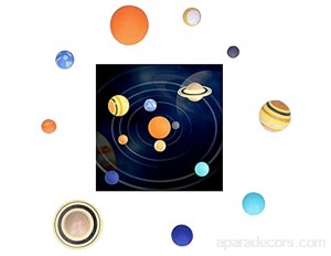 SHYEKYO Modèle de planète d'astronomie modèle d'enseignement de système Solaire éducatif de durabilité Jouet de modèle éducatif de système Solaire pour Les Enfants