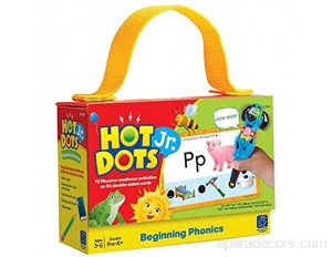 Fiches de pratique des sons de début de mot Hot Dots Jr. de Learning Resources