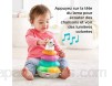 Fisher-Price Linkimals Lucas le Lama pyramide interactive jouet bébé à empiler sons et lumières version française 9 mois et plus GHY79
