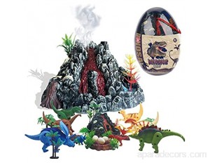 Volcans Et Dinosaures - Volcan En Éruption Réalistes Kit De Jouets Du Monde Des Dinosaures Kit Éducatif Pour Enfants