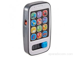 Fisher-Price Mon Téléphone Mobile Jouet Portable Bébé pour Apprendre les Chiffres le Calcul et Formules de Politesse 6 Mois et Plus BHB89