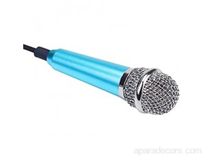 Mini microphone à condensateur pour karaoké pour téléphone ordinateur mini microphone