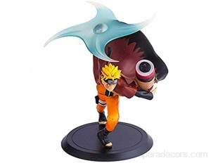 HEIMAOMAO Naruto Uzumaki Naruto Figurine de personnage de jeu de dessin animé Modèle de figurine jouet Anime Collection préférée des fans Décorations de bureau Ornements Boîte cadeau pour garçon