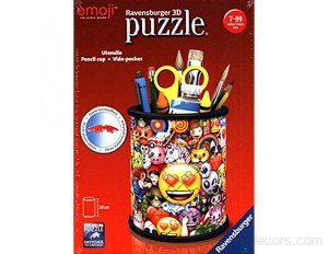 Ravensburger - Puzzle 3D - Pot à crayons - emoji - 11217