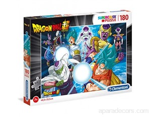Clementoni- Supercolor Puzzle-Dragon Ball Super-180 pièces- 29762