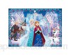 Lisciani Puzzle pour enfants à partir de 7 ans 250 pièces 2 en 1 Double Face Recto / Verso avec le dos à colorier - Disney La Reine de las neiges 52981