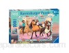 Ravensburger- Puzzle 100 pièces XXL Lucky et Ses amies Spirit Mustang Sauvage Enfant Néant