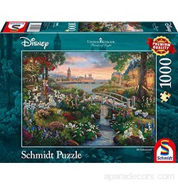 Schmidt Spiele Thomas Kinkade 59489 Puzzle 101 dalmatiens 1000 pièces Multicolore