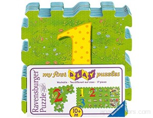 Ravensburger- My First Play Puzzles-La Ferme éducative Tapis de Mousse pour bébés et Enfants 03008