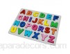 Afunti Puzzle en Bois ABC Alphabet Jouet Éducatif Apprentissage 26 Alphabets pour Enfants