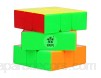 JIARUN Cube 3x3 Vitesse Cube Magique en Forme de spécial magnétique sans Autocollants Jouets intellectuels pour Enfants Cadeaux