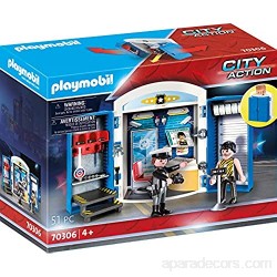 Playmobil Coffre Commissariat de Police 70306 Multicolore