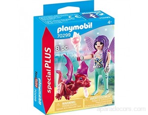 Playmobil Fée avec bébé Dragon Multicolor 70299