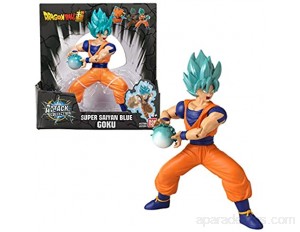 Bandai Bandai-37091 Dragon Ball Super-Figurine à Fonction Kamehameha 17 cm-Goku Qui Lance Son attaque/missile-37091J 37091J Blanc