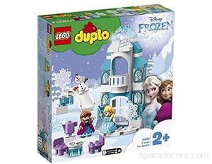 LEGO 10899 Duplo Disney Le Château De La Reine des Neiges Jeu De Construction avec Mini Poupées Anna Et Elsa Jouet Enfant 2 Ans